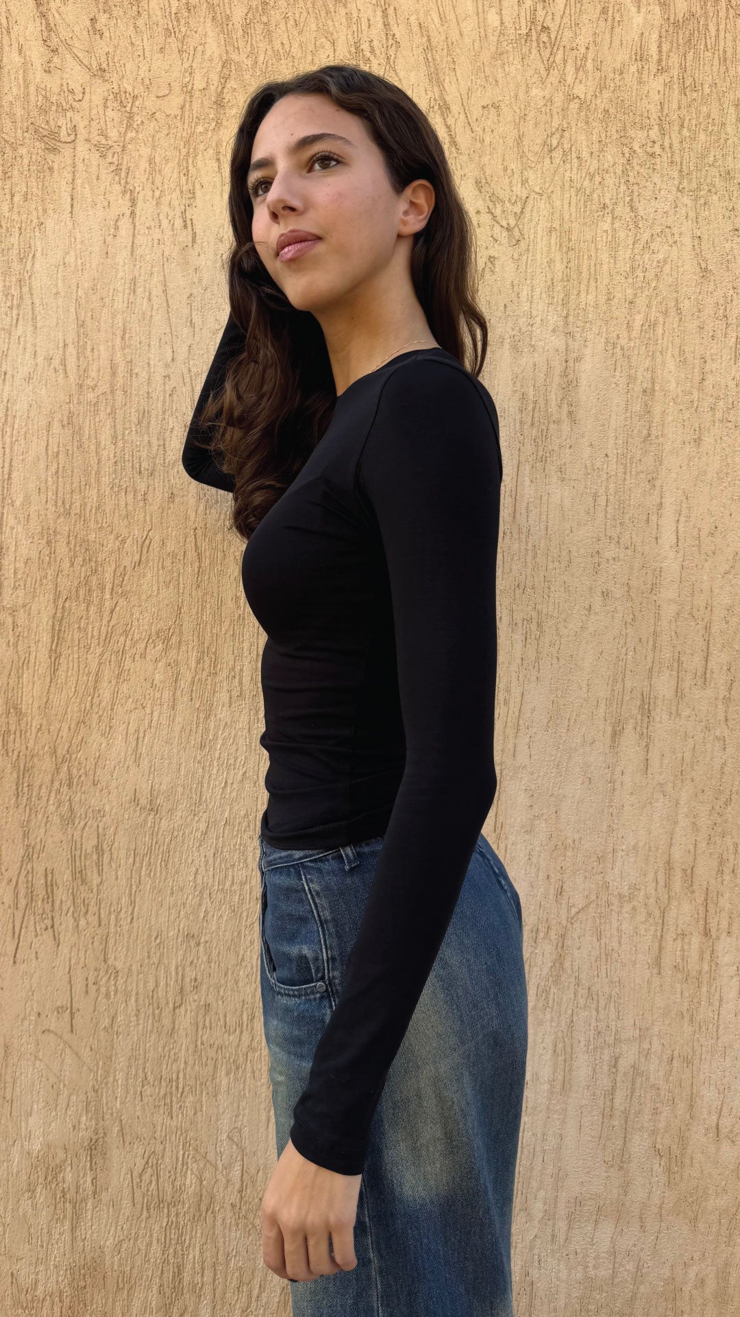 Long Sleeve top - Black